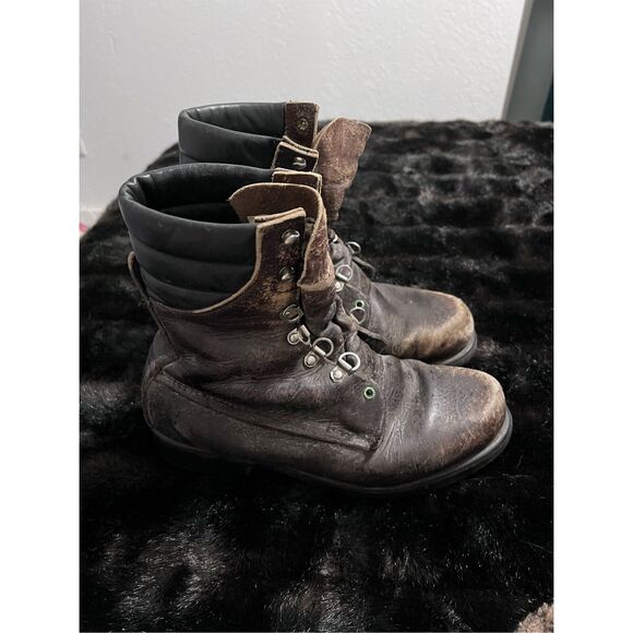 Red Wing Irish Setter Sport Upland Work Mens Hunting Brown Leather Boots Size 10
